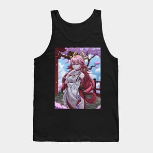 YAE MIKO THE GUUJI OF GRAND NARUKAMI SHRINE Tank Top